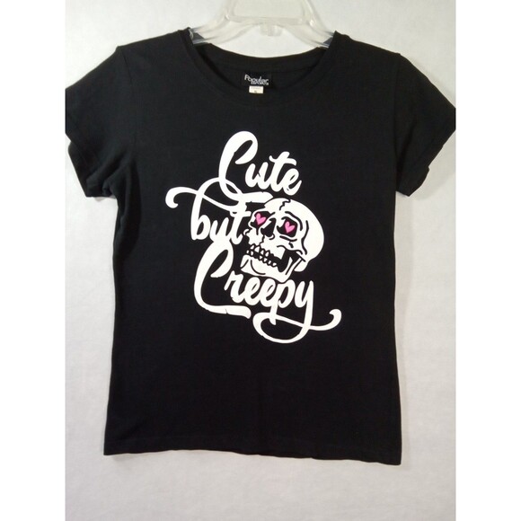 Popular Sports Women (Juniors) XL Black White Pink Short Sleeve Round Neck - Picture 6 of 10